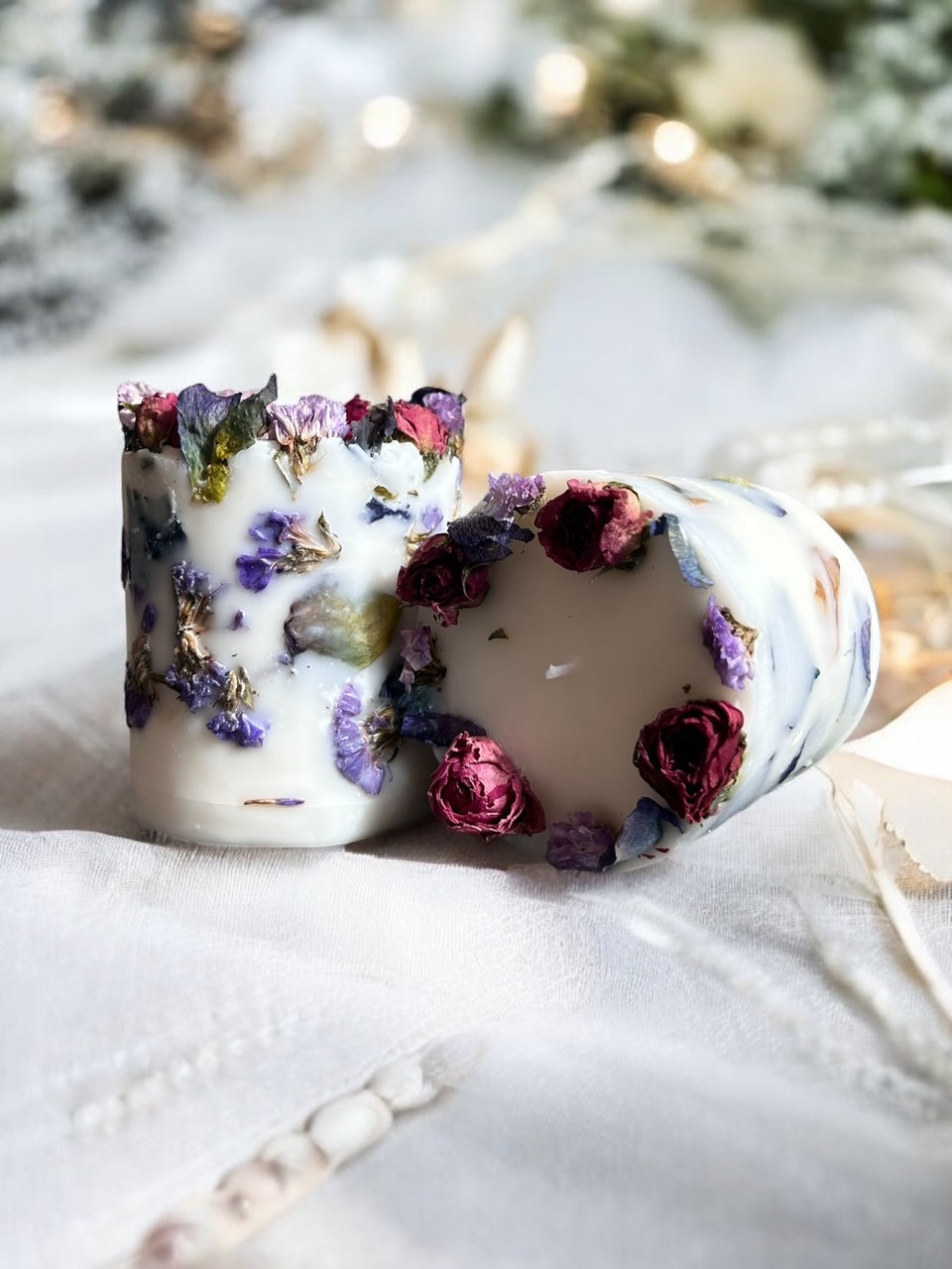Dried Flower Candle-Berlin Girl Scent